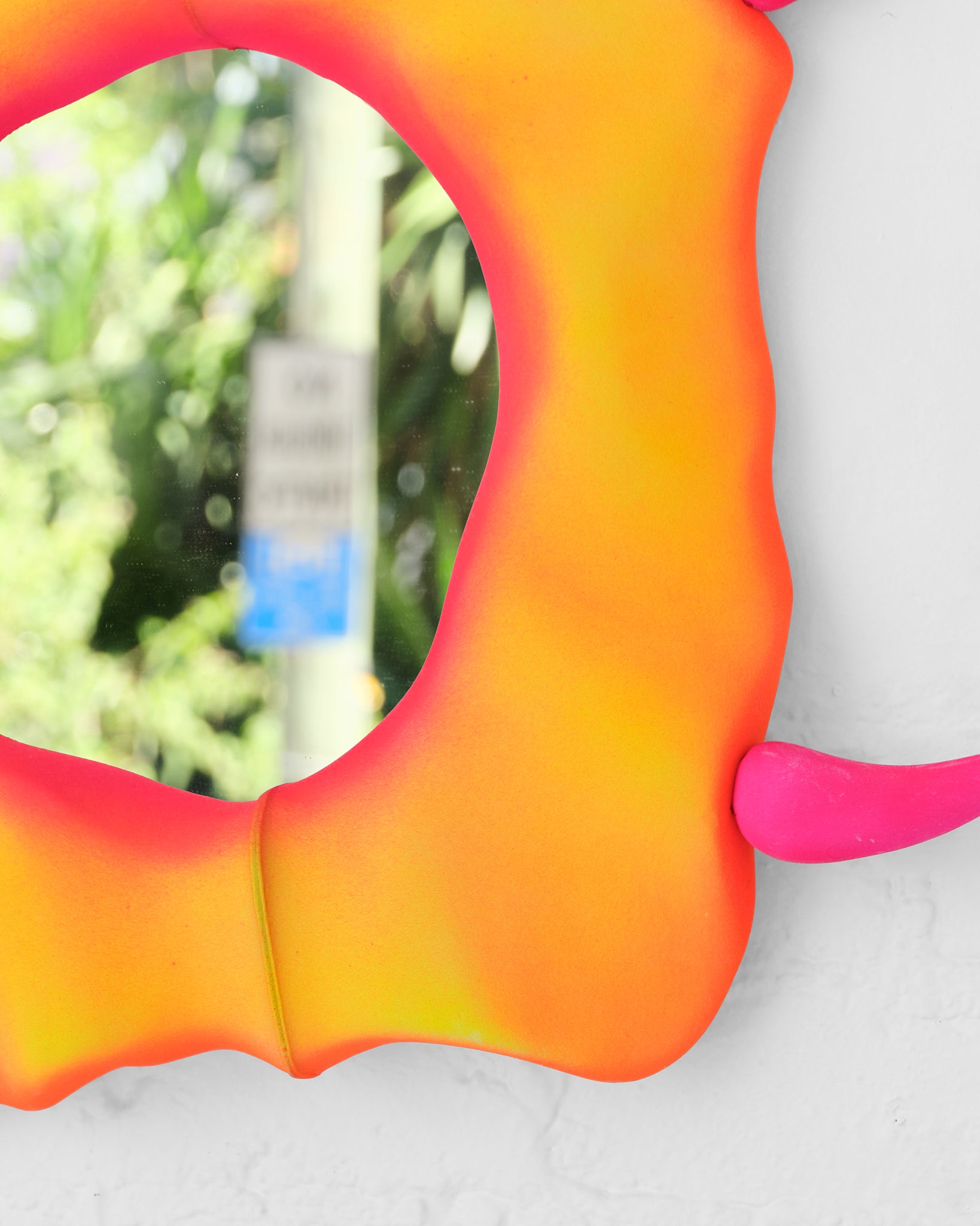 Tri Horn Mirror Orange