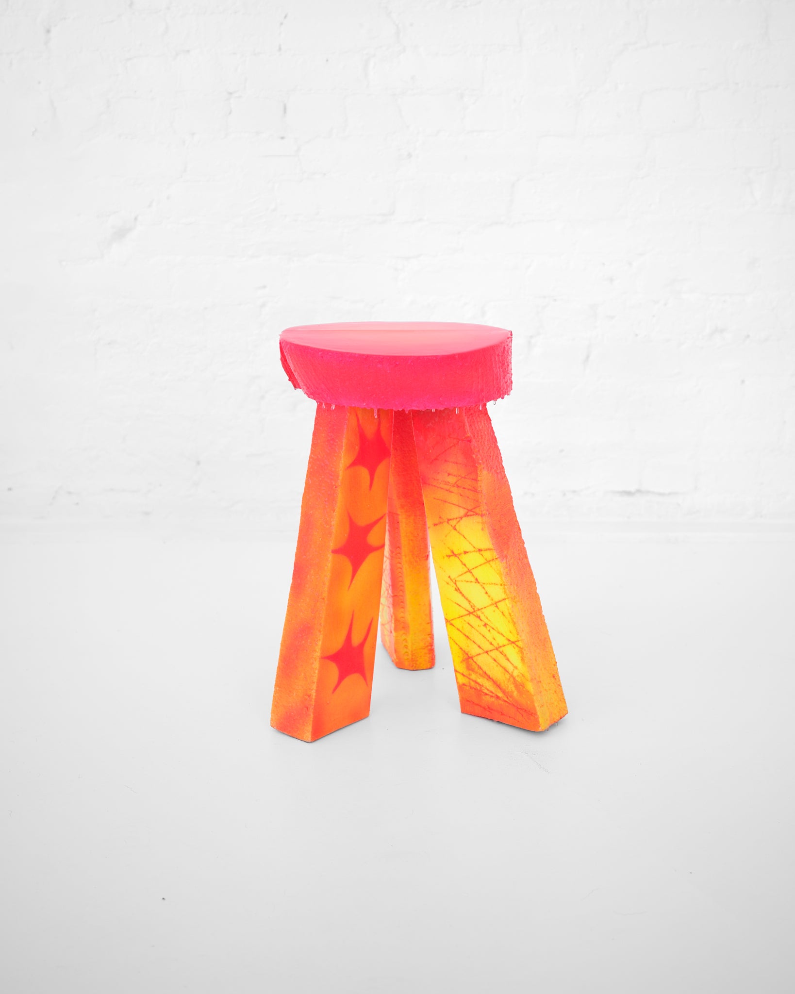 Orange Star Mess Table