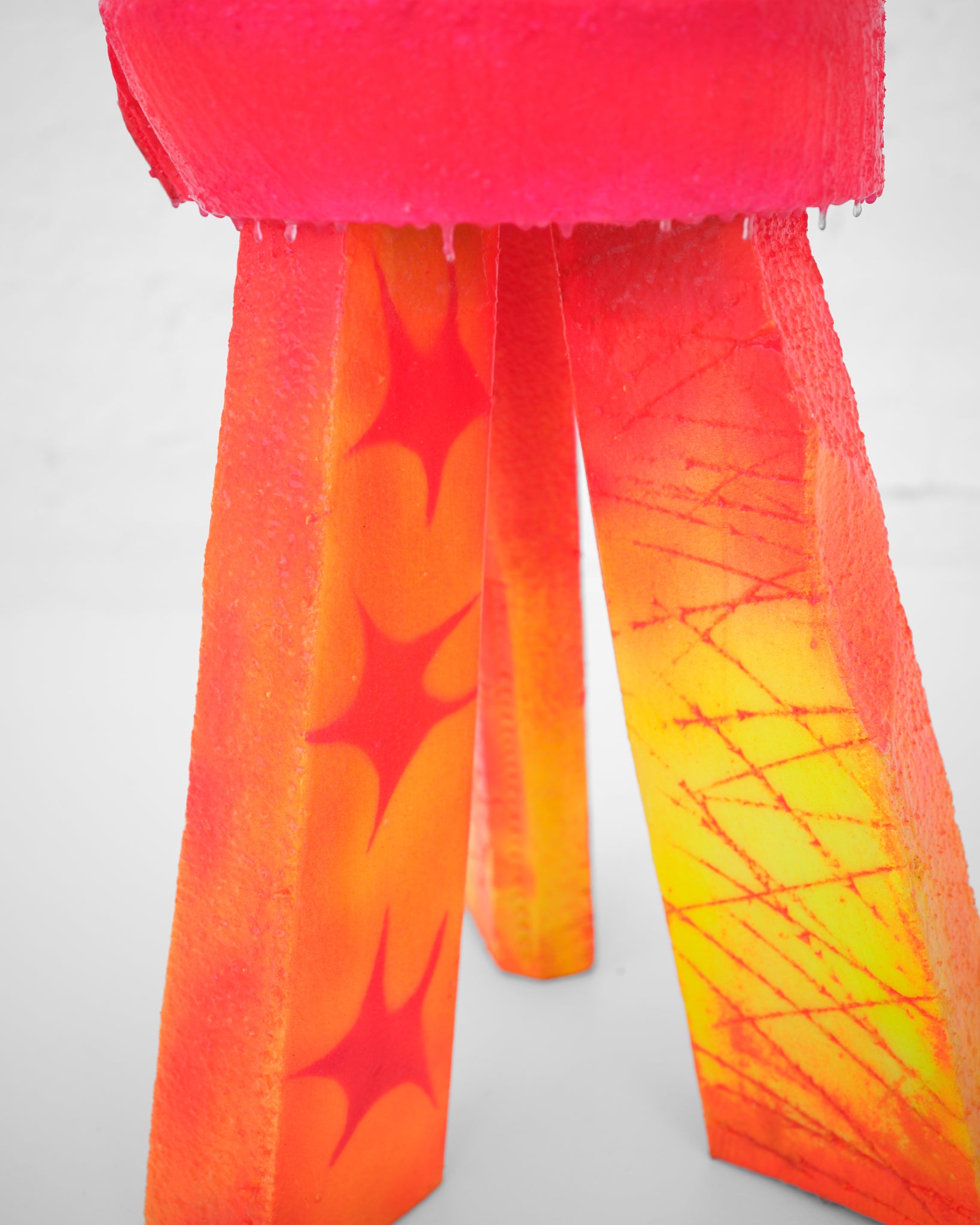 Orange Star Mess Table