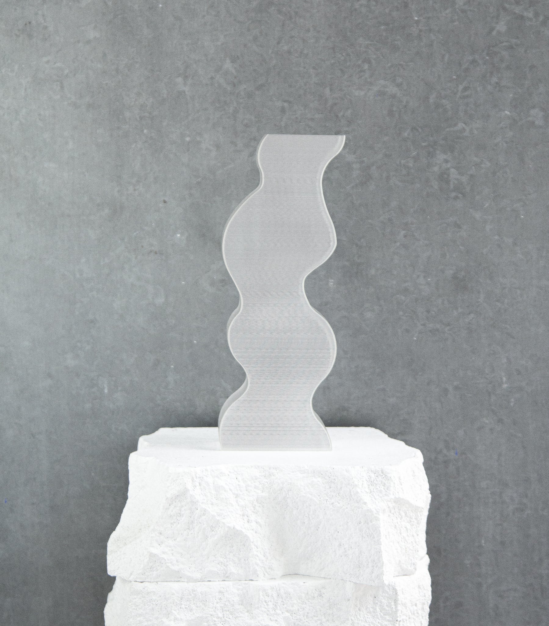 Transparent Freehand Vase
