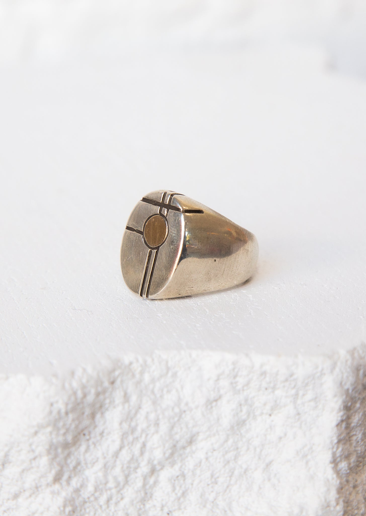 Deco Oval Ring