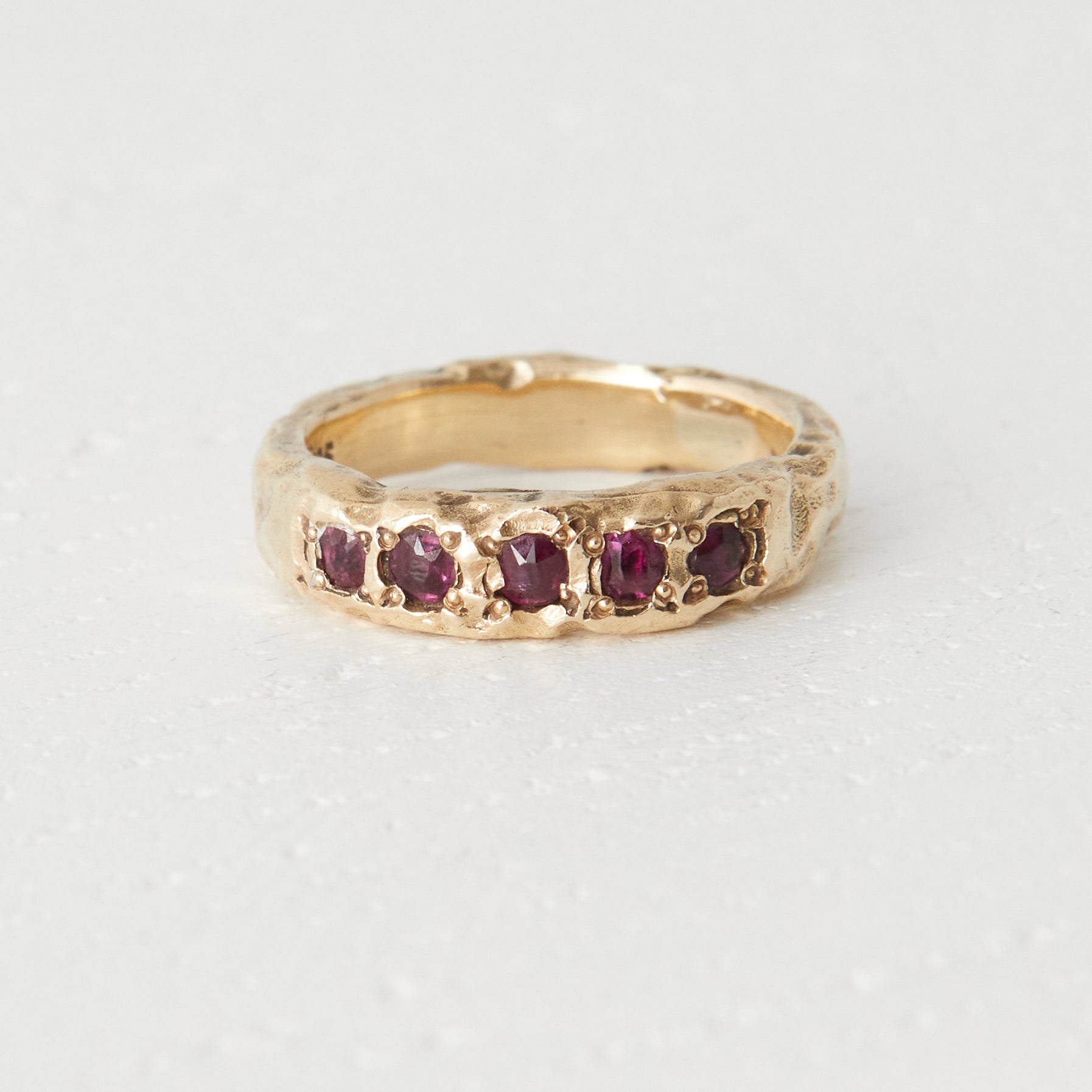 Decayed Ruby Ring