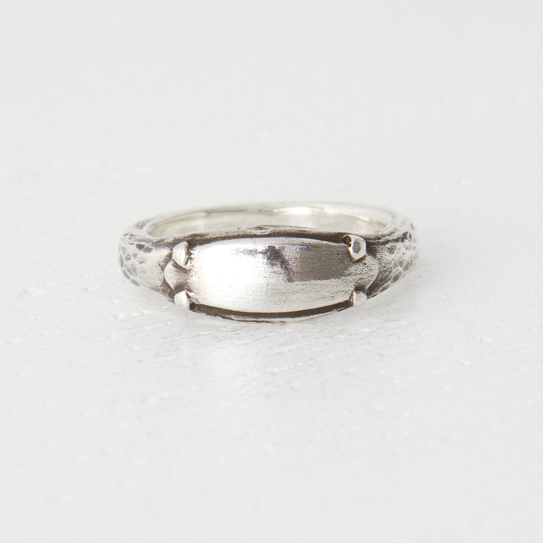 Small Plate Signet Ring