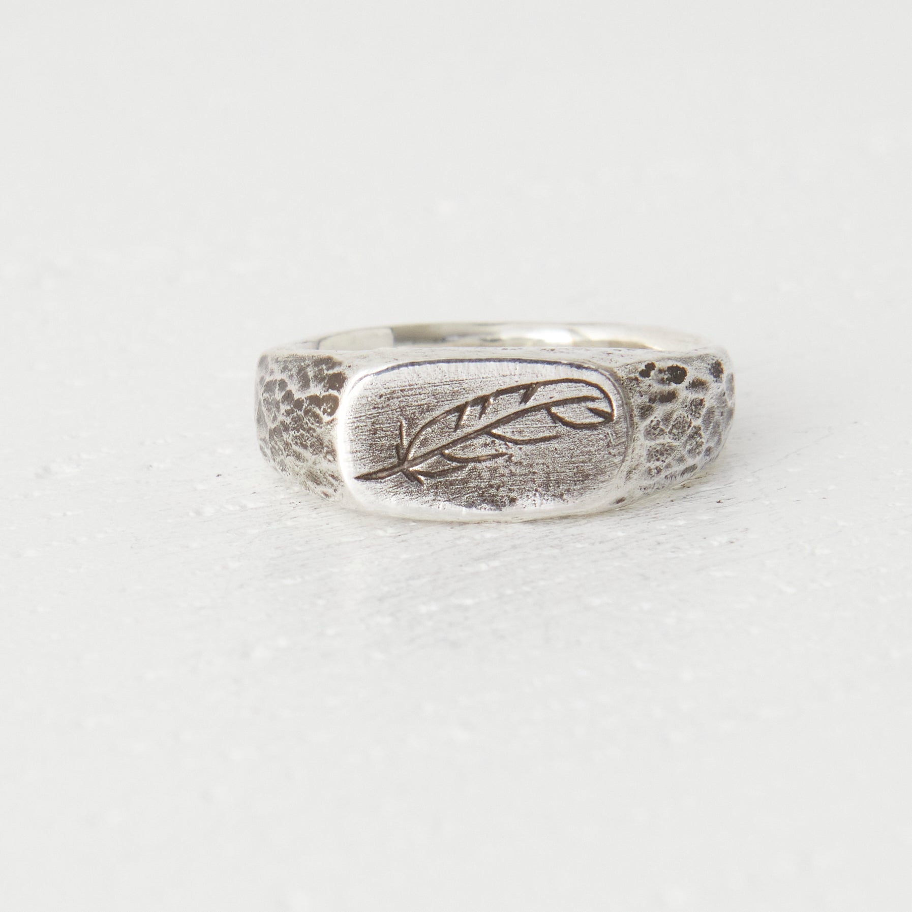 Quill Signet Ring